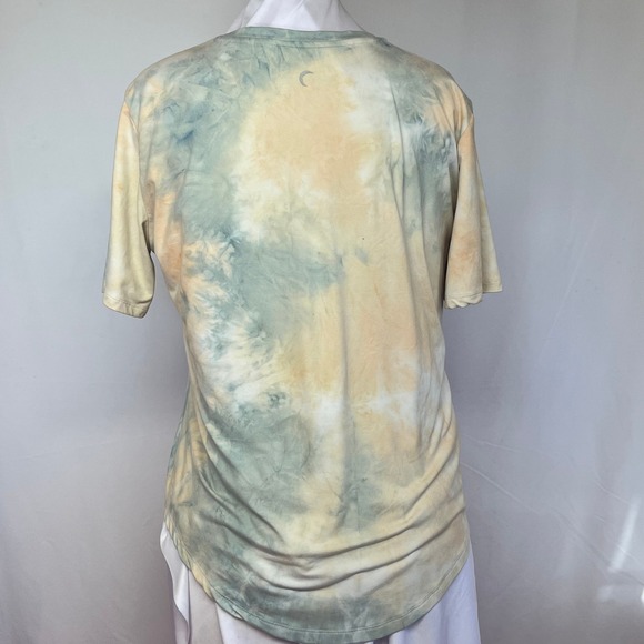 Zyia Active Tie Dye V Neck Pocket T Shirt Womens XXL Soft Athleisure Top - Picture 6 of 7